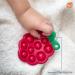 Buy Juicy Raspberry Silicone Baby Teether | 100% Safe Sensory Toy - RaZbaby - Buy Online on GoSupps.com