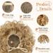RUWISS Messy Bun Short Curly Drawstring Ponytail Extension - Light Golden Blonde - Buy Online on GoSupps.com