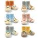 Moon Tree Baby Non Slip Winter Socks Boys With Grips Warm Socks Girls Thick Towelling Socks 6 Pairs 2-4 Years Bear Mix 5067