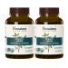 Himalaya Organic Neem, Mild Acne Relief for Clear, Smooth & Radiant Looking Skin, 600 mg, 60 Caplets, 4 Month Supply, 2 Pack