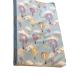 The Gilded Bird Wedge Baby Changing Mat w/Raised Sides Change Pad 69cm x 44cm Extra Thick Wipeable (Balloon Festival Blue)