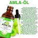  p-beauty Amla Hair Oil for intensive hair growth against dandruff and hair loss cold-pressed organic and vegan vitamin C amino acid 2 x 60 ml - Buy Online on GoSupps.com