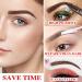 3 Pcs Waterproof Microblading Eyebrow Tattoo Pen - Long Lasting Micro-Fork Tip Brow Pencil for Natural Charming Makeup (Dark Brown) - Buy Online on GoSupps.com