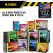 UltraSac 891454 Contractor Trash Bags - 50 Pack with Ties - Heavy Duty 3 MIL Thick - 39 x 32 - 33 Gallon Black Version - Ideal for Industrial, Commercial, and Construction Use - Buy Online on GoSupps.com