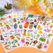 KINBOM 8 Sheets Hawaiian Luau Temporary Tattoos Stickers for Kids & Adults - Summer Pool Party Decorations & Supplies - Buy Online on GoSupps.com