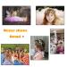 AWAYTR Bohemian Flower Crown Headbands - 9Pcs Mixed Color Set for Women and Girls - Buy Online on GoSupps.com