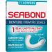 Seabond Denture Fixative Seals - Original - 15 Lowers - Pack of 6 - Buy Online on GoSupps.com
