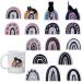 16-Piece Desktop Fidget Sensor Strip Set | Textured Toys with Crushed Stone & Rainbow Cat Design | Reusable Stickers for Adults - Aizuoni - Buy Online on GoSupps.com