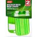 HOMEXCEL Microfiber Mop Pads Compatible with Swiffer Sweeper Mops, Reusable and Machine Washable Floor Mop Pad Refills, Mop Head Replacements for Multi Surface Wet & Dry Cleaning, Pack of 2