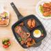 DELURA Saucepan 3-in-1 Frying Pan Cooking Wok Pot Cookware Breakfast Egg Pan Skillet Kitchen Utensils Wok - Buy Online on GoSupps.com