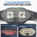 Heroic Massage Device - 4D Shiatsu Neck & Shoulder Massager with Heat | Deep Tissue Relief for Back Legs & Feet - Black & Gray - Buy Online on GoSupps.com
