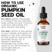 Organic Pumpkin Seed Oil | 100% Pure, Cold-Pressed, Unrefined | USDA Certified Organic | Amber Glass Bottle with Glass Dropper | For Face, Skin & Hair - 1 Fl Oz - Buy Online on GoSupps.com