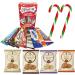 Hot Chocolate Gift Set - 8 Celebrations Hot Chocolate Sachets Selection Gift Hamper Gift Set Candy Canes Cookies - Valentine's Day Mother's Day Kids Adults - Buy Online on GoSupps.com