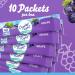 Crystal Light Sugar-Free Energy Grape On-The-Go Drink Mix 120 Packets - Buy Online on GoSupps.com