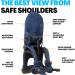 MiniMeis G4 Baby Shoulder Carrier - Foldable Child Carrier with Back Support - Up to 18 kg in Blue/Black - International Shipping Available - Buy Online on GoSupps.com