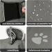 Shop DQGHQME Waterproof Pet Raincoat with Hood - Adjustable Reflective Rain Jacket for Small Medium & Large Dogs - XL Gray - Buy Online on GoSupps.com
