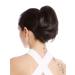 WIG ME UP N869-V-3 Hairpiece Braid Ponytail - Short Straight Dark Brown 20 cm | Premium Quality Wig for International Shipping - Buy Online on GoSupps.com