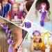 Temporary Purple Hair Color Wax Kit - Washable DIY Hair Dye for Teen Girls | Perfect Stocking Stuffer for Crazy Hair Day & Holidays - Buy Online on GoSupps.com