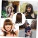 FOMIYES Invisible Wig Wigs Hair Toppers for Thinning Hair Hairpieces for Women Wiglets Hairpieces for Thinning Hair Hairpiece Topper Hair Extensions Chemical Fiber No Trace Miss 35.00X14.00X13.00CM Light Brown - Buy Online on GoSupps.com