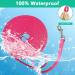 Waterproof Dog Leash 32FT Waterproof Long Leash Durable PVC Coated Webbing Waterproof Training Lead Great for Medium Large Dogs Training Swimming Beach/Lake/Snow/Yard (Pink) Pink 32FT - Buy Online on GoSupps.com