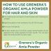 Organic Amla Powder 15.5 oz - USDA Certified, High ORAC Value - 1 Pack - Buy Online on GoSupps.com