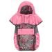 Spike and Stella Raincoat for Dogs with Cute Patterened Lining, Pink, Medium Medium Pink