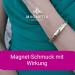Magnetix Wellness Flexi Magnetic Turntable Carr | Bicolor Magnetic Jewelry for Geometric Style | Perfect Fit for Swollen Wrists - International Shipping Available - Buy Online on GoSupps.com