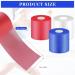 3 Rolls Foam Underwrap Athletic Tape - Pre-wrap Bandage for Sports Injuries - 2.76 x 30 Yards (White/Blue/Red) - Buy Online on GoSupps.com