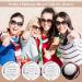 4-Piece Funny Compact Mirror Set for Sisters - Engraved Makeup Mini Mirror Gift for Birthday, Christmas, Graduation - Perfect for Soul Sisters - Buy Online on GoSupps.com