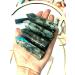 Zenkeeper Labradorite Crystal Point Wand 3-3.5 - Premium Grade for Home Decor, Meditation, Chakra, Reiki - Single Point Tower - Buy Online on GoSupps.com