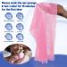 AmazerBath African Exfoliating Net Sponge 4-Piece Set - Gentle Body Scrubber with Rich Lather | 4 Colors (Pink, Yellow, Dark Blue, Black) - Buy Online on GoSupps.com