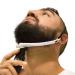 Aberlite FlexShaper - Hands-Free Beard Shaper & Neckline Guide in White - Ultimate Beard Shaping Template for Precise Trimming - Lineup Stencil Kit - Buy Online on GoSupps.com