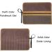 Kaaltisy Artist Brush & Pencil Holder Case Portable Paintbrush Storage Roll with Tie Rope & 2-Layer Slots - Heavy Duty 16OZ Waxed Canvas Paintbrush Roll | Brown - Buy Online on GoSupps.com