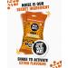 Noisy Snacks Chip Shop Curry Chickpeas (25g x 10) - Vegan, Low Calorie, High Protein, Fiber-Rich Snack - Buy Online on GoSupps.com