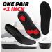 Height Increase Insoles for Men - +1 Inch Shoe Lifts & Comfortable Inserts for Instant Height Boost - Buy Online on GoSupps.com