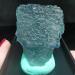 Yenoshi Natural rare blue green fluorite mineral stone home decoration healing energy round vein teaching collection ornaments (free box
