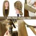 Buy Neverland 71cm Frisierkopf - 80% Real Hair Training Head for Hairdressers | Blonde DIY Hair Set with Holder - Buy Online on GoSupps.com