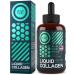 Liquid Collagen Peptides with Biotin Vitamins for Hair Skin and Nails - Wild Fuel Hair Skin and Nails Vitamins with Biotin and Collagen - Collagen for Hair Growth for Women and Men - Lemon Flavor, 2oz 1 Pack (5,000 mcg bio