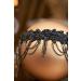 BABEYOND 1920s Flapper Chain Headband for Women in Black - Great Gatsby Style - Buy Online on GoSupps.com