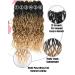 Goddess Faux Locs Crochet Hair 24 Inches 6 Packs Ombre Blonde for Black Women | Soft Pre-looped Wavy Dreadlocks with Curly Ends | Pack of 6 OT1B/27 - Buy Online on GoSupps.com