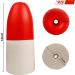 Crab Fishing Trap Floats Buoy - Red/White 7x14 Inch Kayak Outrigger Stabilizer Crab Pot Marker - Buy Online on GoSupps.com