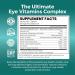 Ultra Premium Eye Vitamins Complex Elite Eyes - 3X Strength for Strongest Vision | Lutein, Zeaxanthin, Meso-Zeaxanthin, Bilberry | 90 Vegan Capsules - UK's Finest Supplement - Buy Online on GoSupps.com