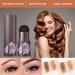 LSxia Brow Stamp and Stencil Kit - Waterproof Eyebrow Powder with 10 Stencils, Light Brown - Perfect for Natural Eye Brow Definition and Shaping - Women's Eye Brown Makeup - Buy Online on GoSupps.com