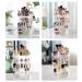 Boxalls 360 Rotatable Makeup Organizer - Large 8-Layer Skincare & Cosmetics Storage - Transparent Beauty Carousel for Perfumes & Makeup - International Shipping Available - Buy Online on GoSupps.com