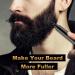 Black Beard Pen & Brush Set for Men - Waterproof & Sweatproof - Long-lasting Coverage Mustache Kit - Facial Hair Styling Thickener - Buy Online on GoSupps.com