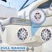 Pyle 200 Watt Marine Speaker System - Weather Resistant Dual 2 Way 6.5 Inch Outdoor Stereo Audio Sound Speakers - PLMR6KW White - Buy Online on GoSupps.com