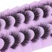 FANXITON 8D Curl Mink Lashes 7 Pairs Multipack - Natural Wispy False Eyelashes for Full Volume - C-16MM-03 - Buy Online on GoSupps.com
