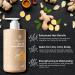 Anti Hair Loss Shampoo - Nourishing Ginger Hair Growth Treatment for Men & Women | Volumizing Regrowth with Herbal Essences Rose & Castor Oil - 16.8 fl. oz - Buy Online on GoSupps.com