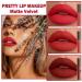 CAHIUYOA 3-Piece Dark Red Matte Liquid Lipstick Set | Long-Lasting, Smudge-Proof & Waterproof Lip Gloss | Labial Mate Larga Duraci n 24 - Set 05 - Buy Online on GoSupps.com