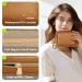 AUVON Weekly Pill Organizer - Large 7-Day Pill Box with PU Leather Travel Bag 3 Times a Day Medication Reminder for Vitamins & Supplements - Brown - Buy Online on GoSupps.com